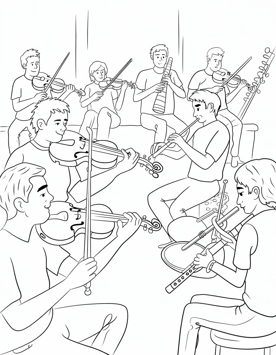 Irish Music Session